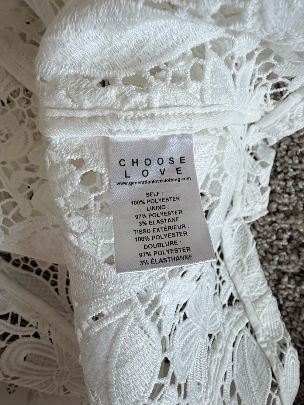 Generation Love Melbourne short sleeve lace blazer women's size xxl NWT - Picture 14 of 16
